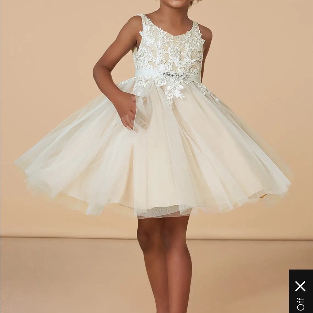 Azazie Minka Flower Girl Dress size 4